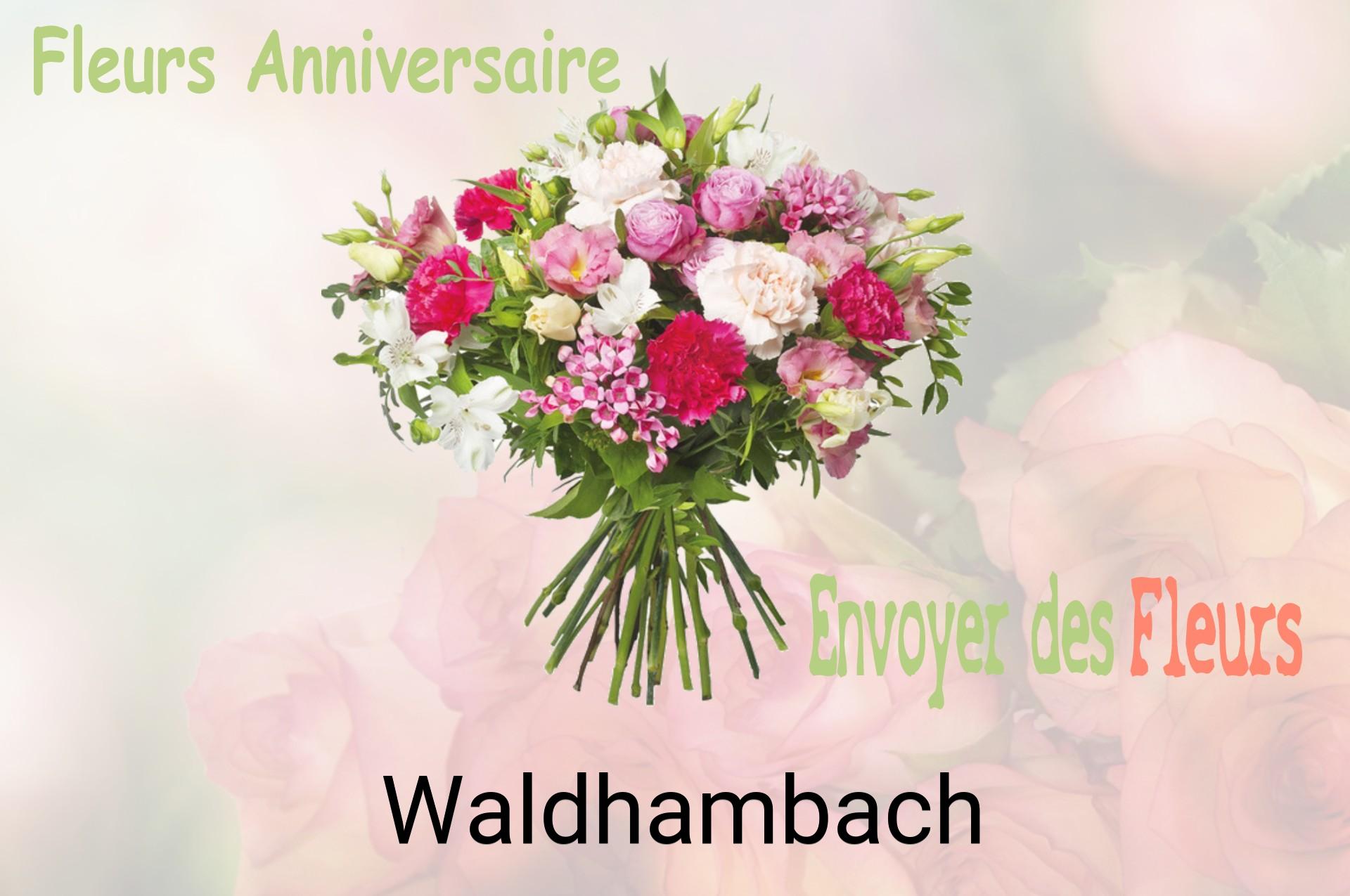 Bouquet de fleurs d’anniversaire livré à Waldhambach